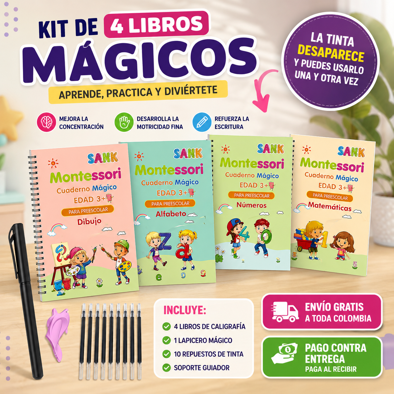 📚 El Método Divertido para Aprender a Escribir sin Pantallas