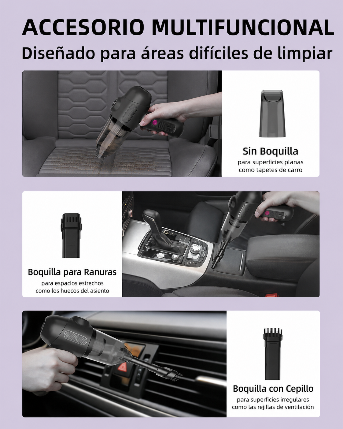 La Aspiradora 7 en 1 que Limpia Toda Tu Casa en Menos Tiempo y Sin Esfuerzo
